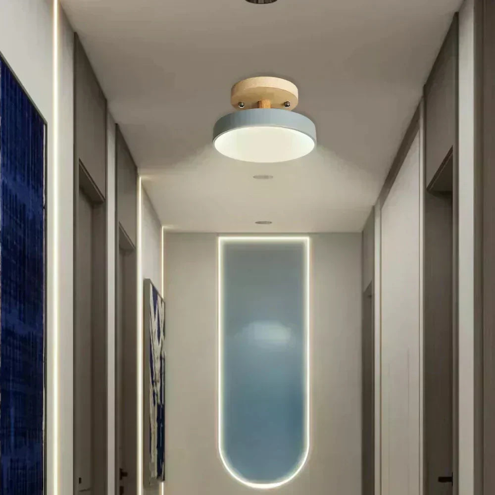 Plafoniera LED Moderna Compatta NovaLux con Luce Calda
