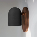 AuroraCraft Vintage Wall Lamp in Iron and Solid Wood for Bedroom and Living Room