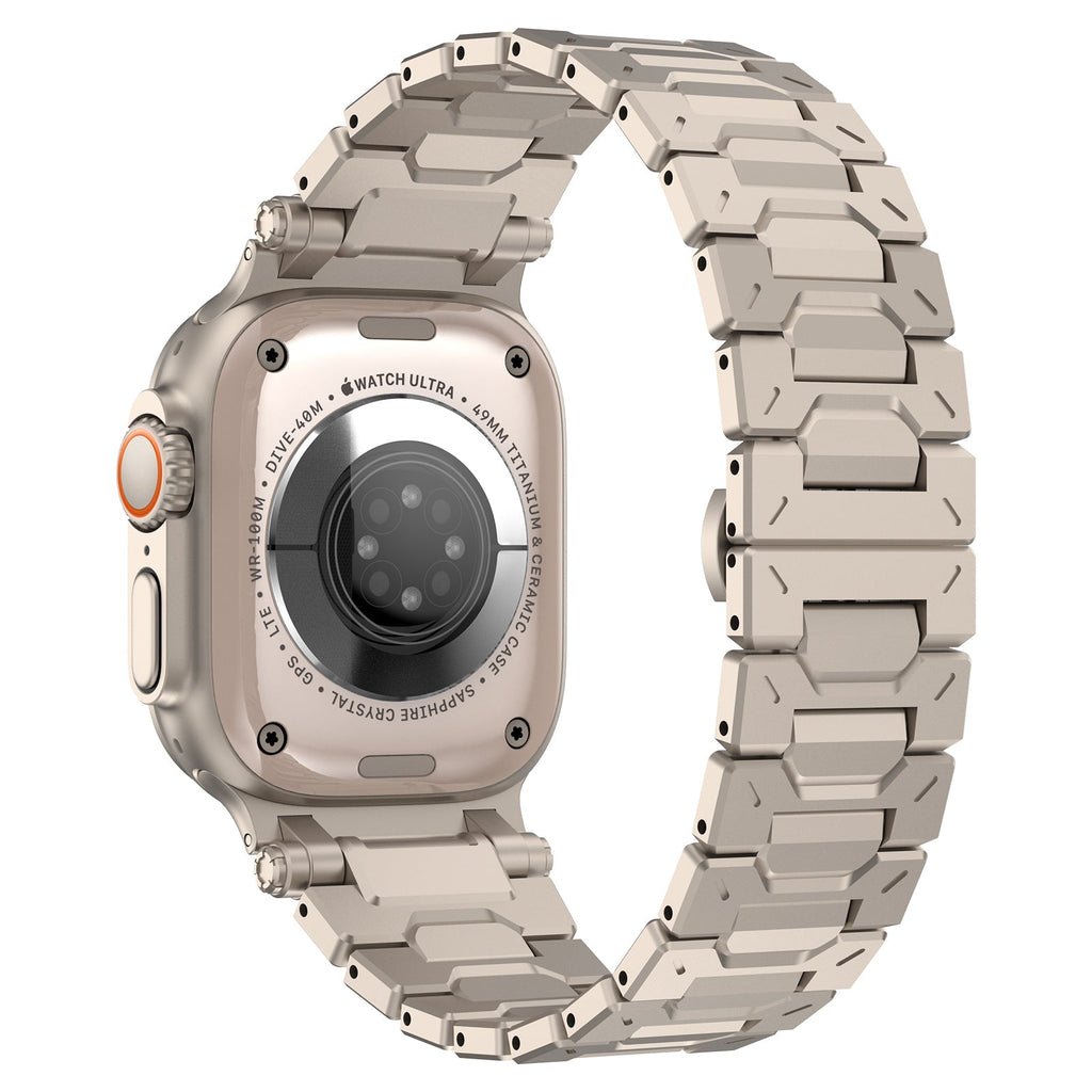 NexaBand 耐久性ステンレススチールバンド（Apple Watch用）