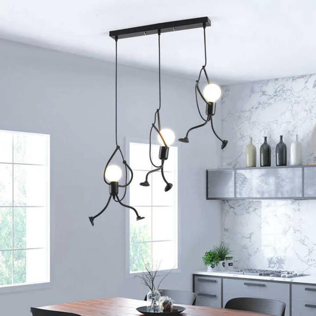 Lampa suspendată elegantă Aurell pentru sufragerie cu ambianță caldă