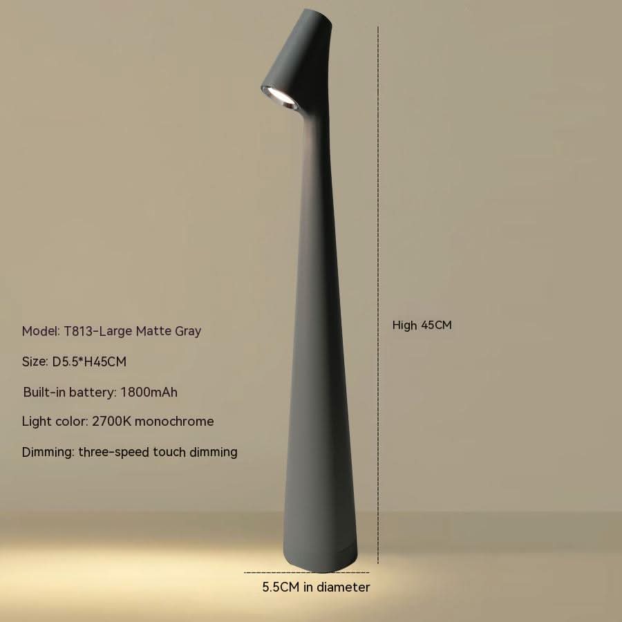 Rechargeable Cordless Table Lamp For Indoors Or Outdoors, Stylish And Practical