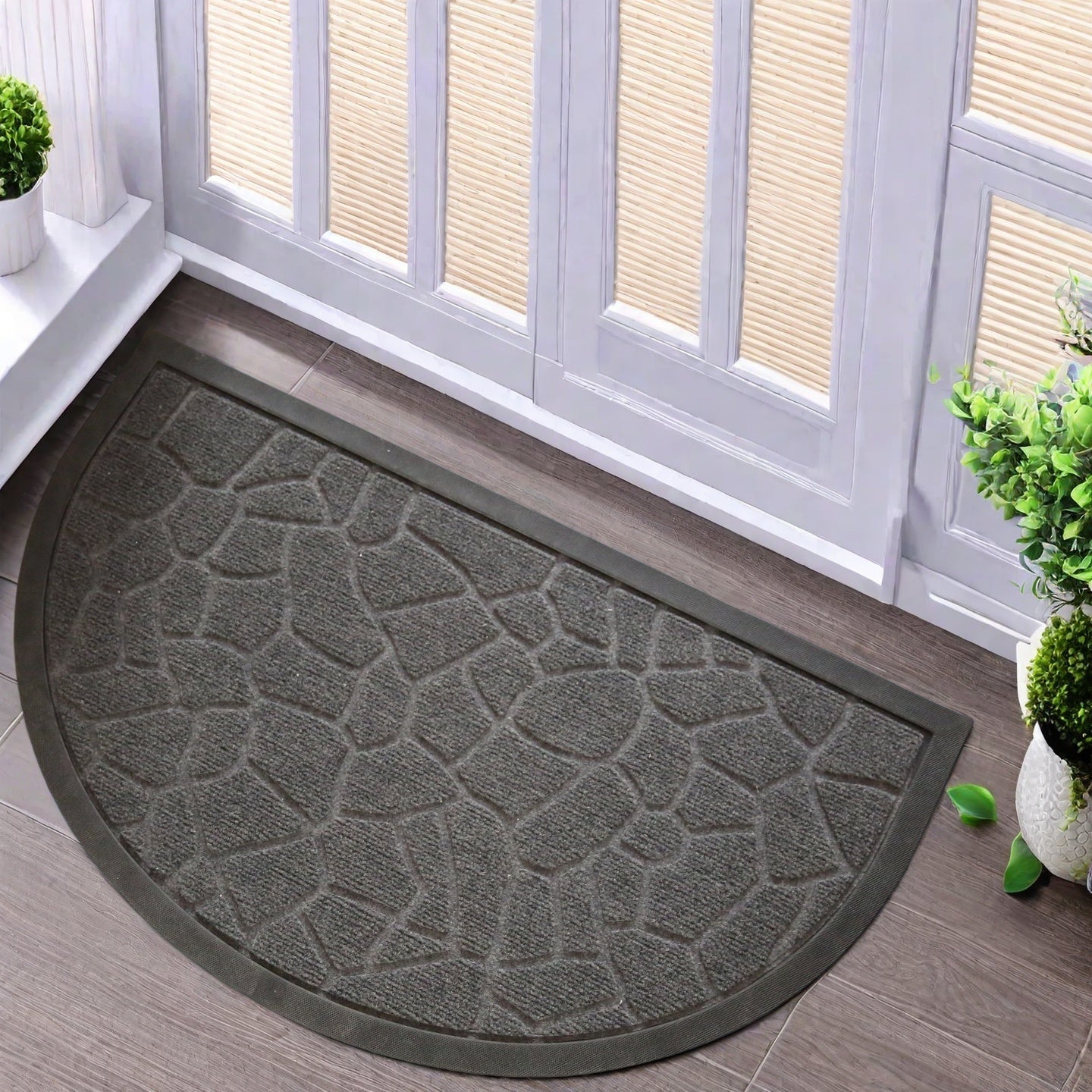 Earthlux Außen-Schmutzfangmatte für Haustür und Hintertür 44,96 x 74,93 cm