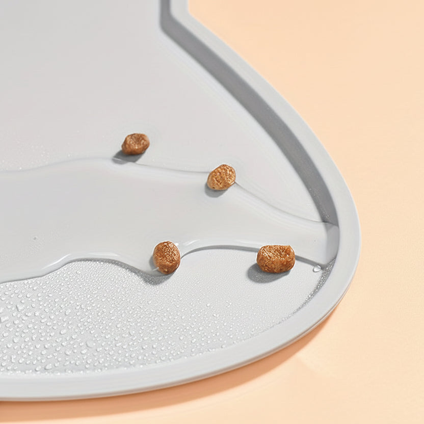 Pawspot 防水ペット用給餌トレイ、傷に強く清潔に使える