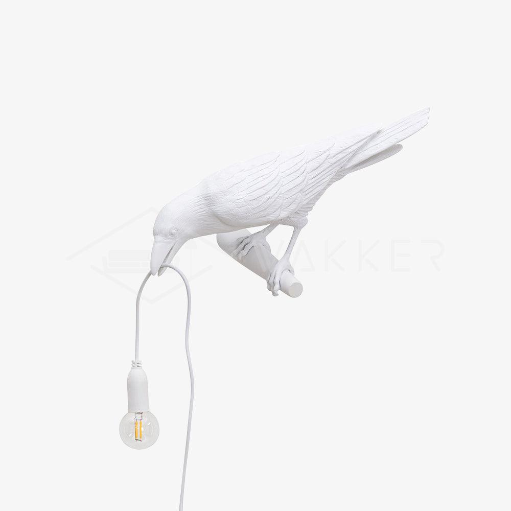 Vogelwandlamp voor woondecoratie met zacht sfeervol accentlicht