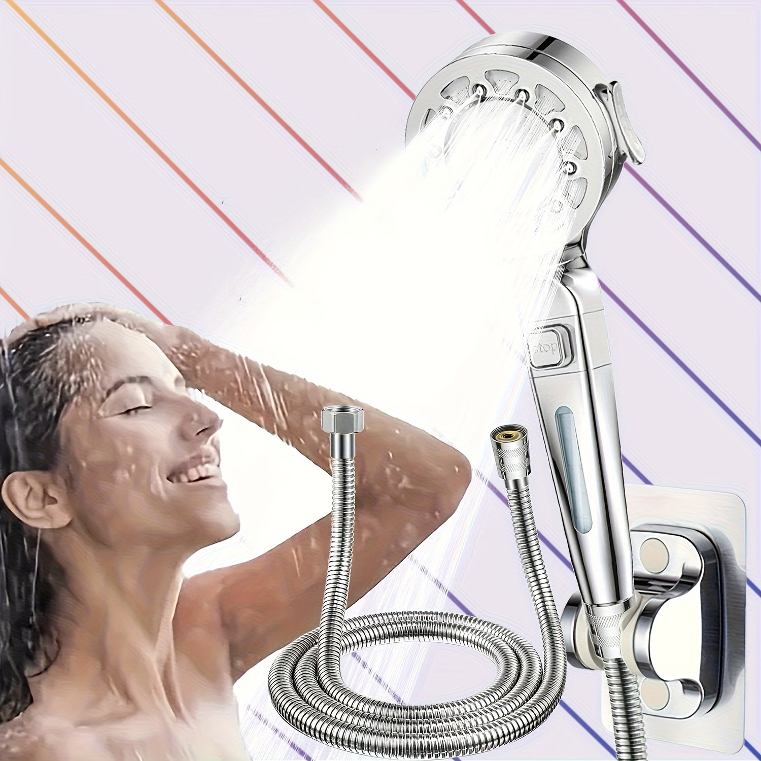 Doccia a Pioggia AquaSwivel con Sistema di Controllo Girevole