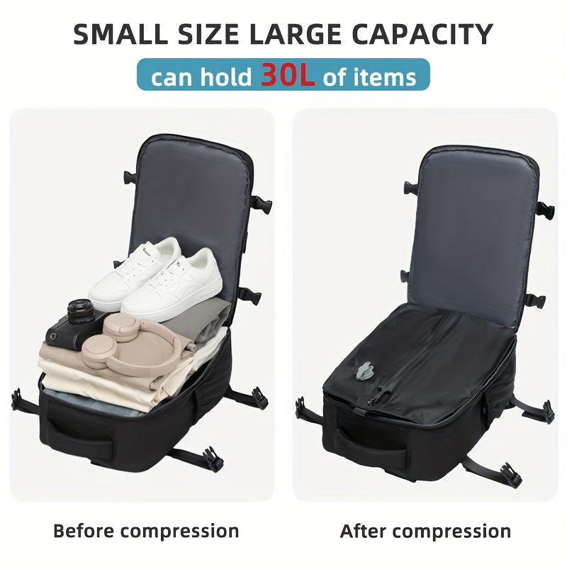 Set de mochila de viaje con aspiradora PackSmart para hombres, mujeres y estudiantes