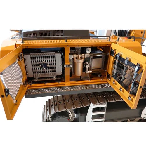 Hydraulický bagr G308H v měřítku 1/14 s kovovou konstrukcí pro nadšence