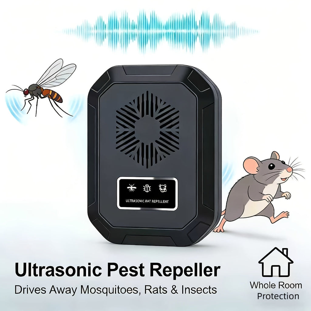 Pestsonic bærbar ultralyds skadedyrsafviser til hjemmebrug