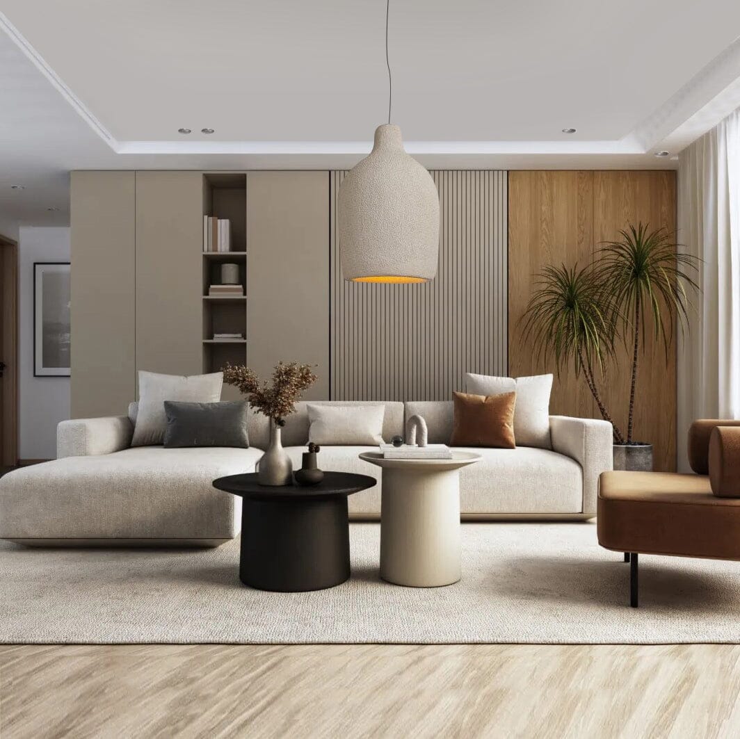 Kevara Wasabi Japandi Hanglampen Met Warm Licht