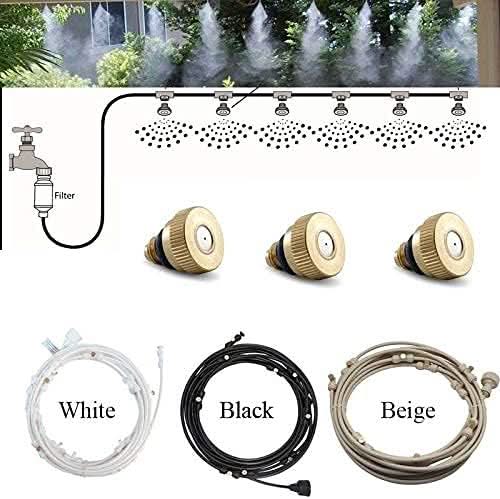 HydroMist Spray Irrigation System For Outdoor Cooling And Gardens