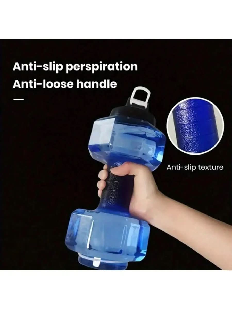FlexDumbbell Wasserflasche 550ml Zwei-in-Eins Fitnessbegleiter für Fitnessstudio-Besucher