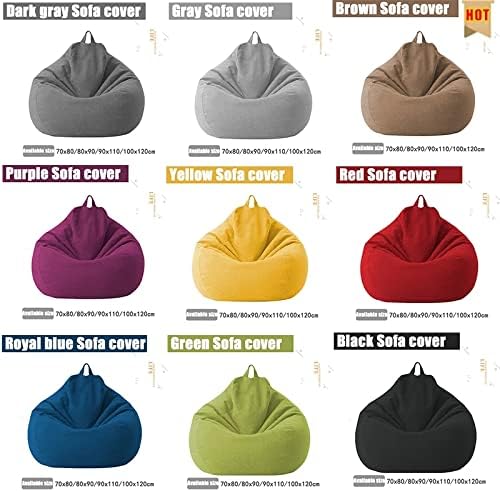 Luxury Linen Bean Bag – Ergonomic & Stylish Comfort Seating