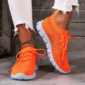 Breathable Lace-Up Shoes For Women Running Everyday Activities