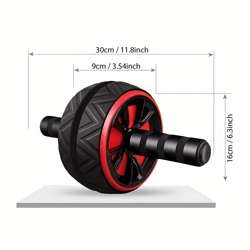 Absteel Roller Stainless Steel Core Training Wheel For Stable Home Ab Workouts