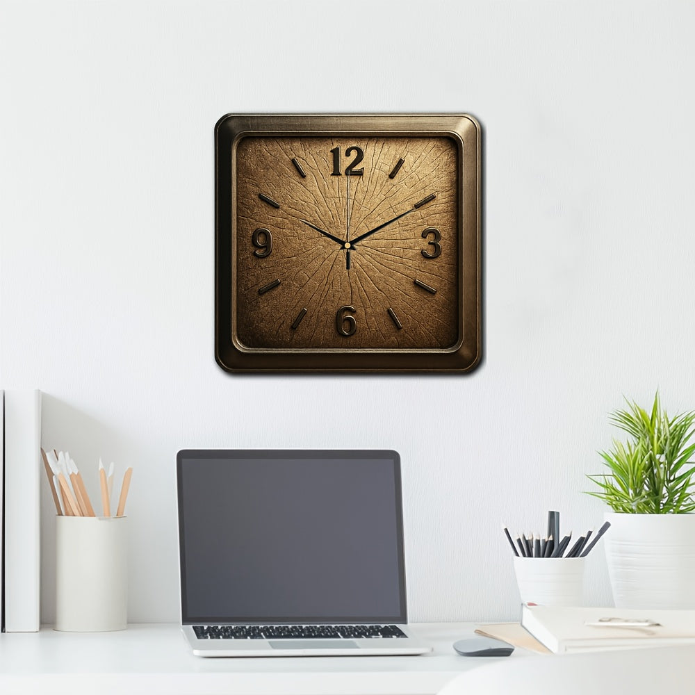 Woodtime Massivt Træ Minimalistisk Vægur