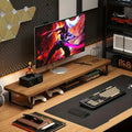 Modura Carbon Steel Desktop Monitor Stand & Organizer