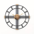 Nástěnné hodiny Casaelix Geometric Cross s minimalistickým designem a tichým chodem