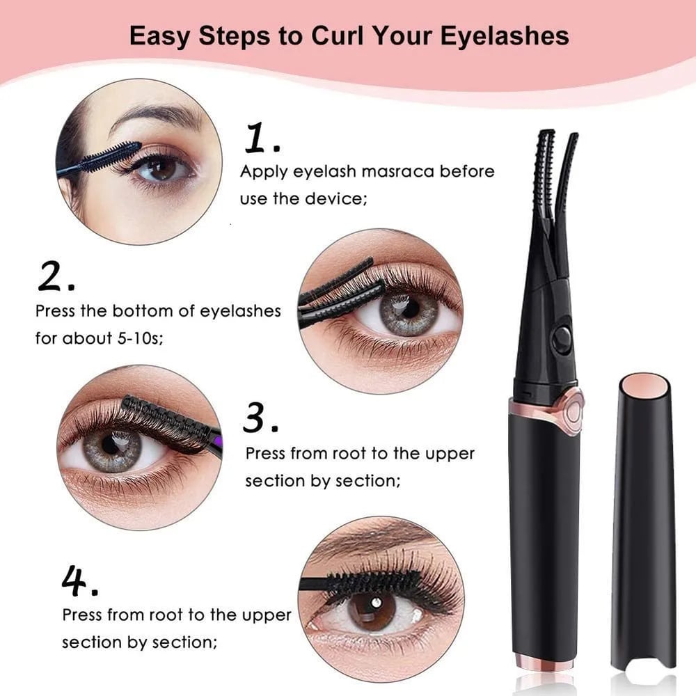 Everyday Lash Styling With A Rechargeable Heated Eyelash Curler