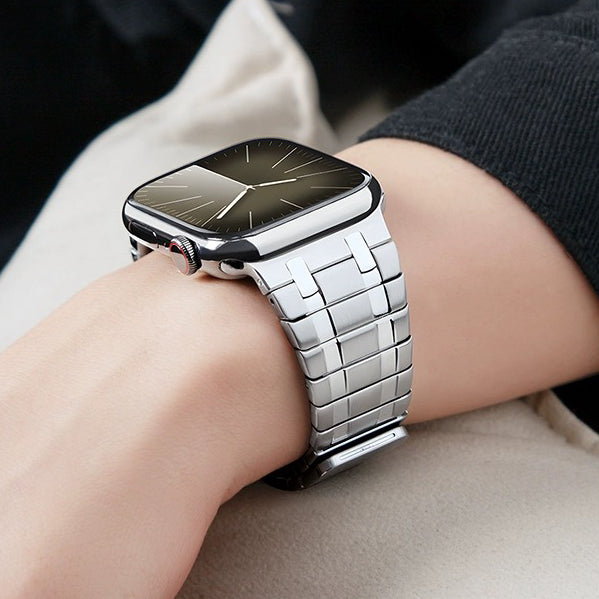 Magnetyczna opaska Apex Frosted Steel do Apple Watch
