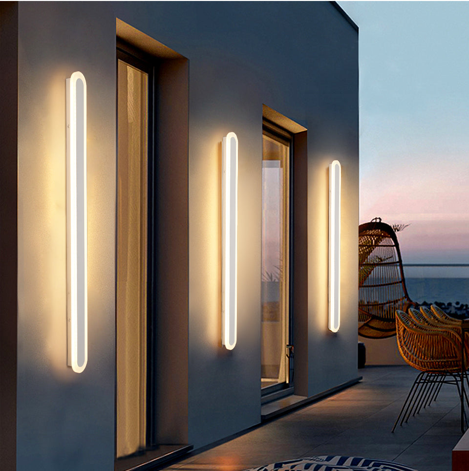 SolaraGuard Luz LED de Pared para Exterior con Sensor de Movimiento IP65 Impermeable