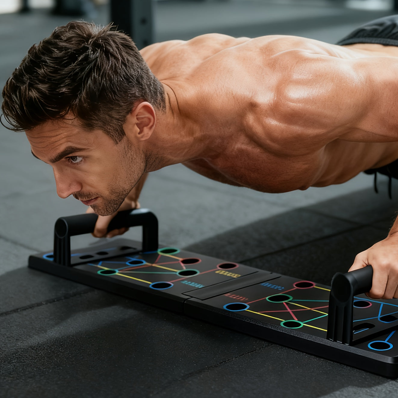 Powerboard Pro Push-Up Training Kit For Home Workouts