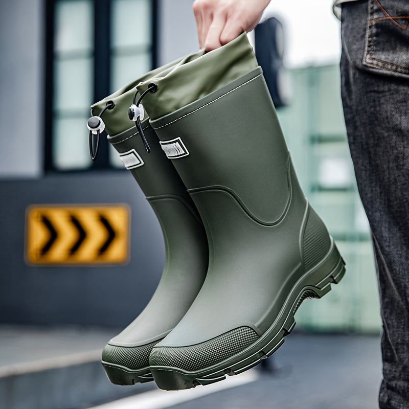 Rainstep Waterproof Mid-Calf Boots For Men And Women