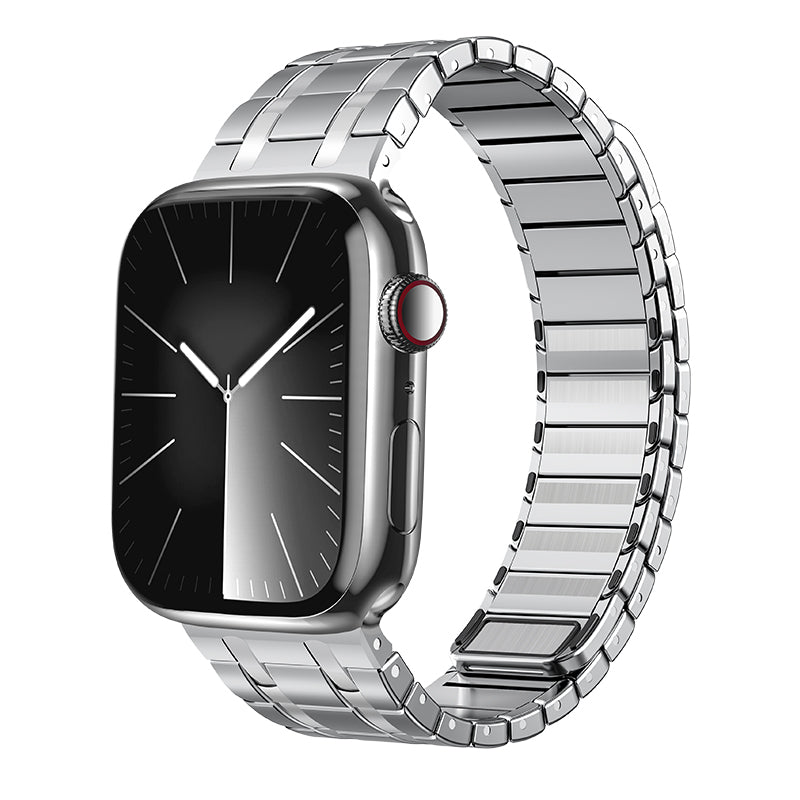 Magnetyczna opaska Apex Frosted Steel do Apple Watch