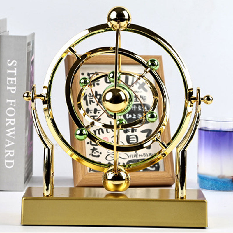 OrbitMotion dekorativ pendul med evig svingning til hjem og kontor display