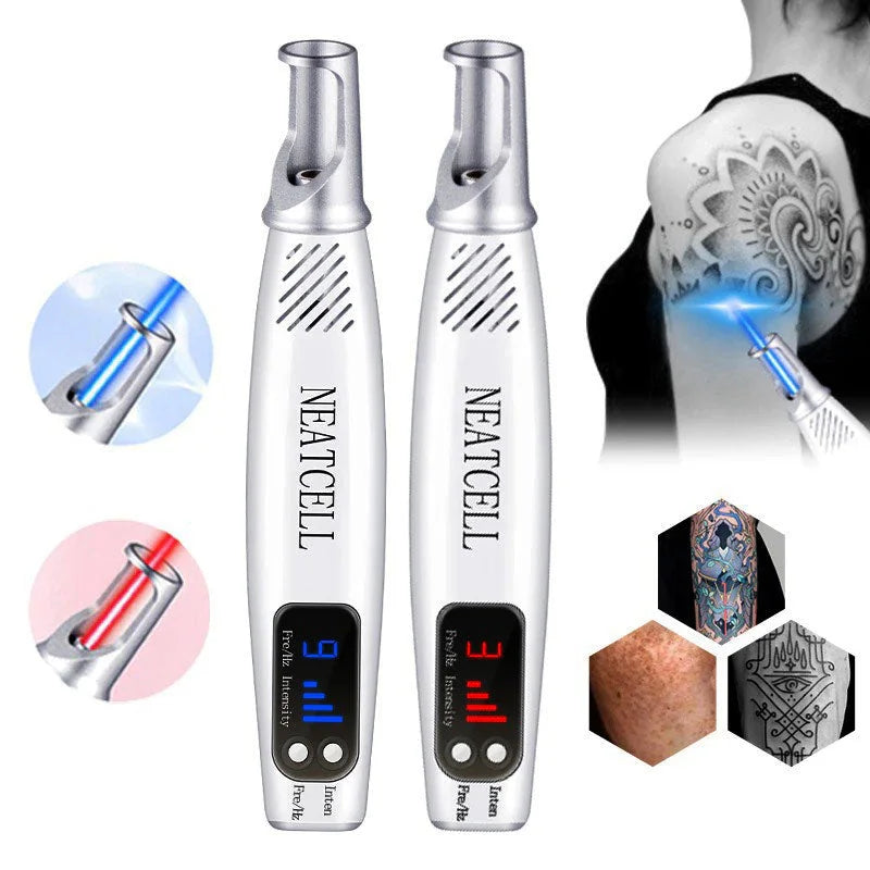 Laser Removal Pen | Laser Tattoo Removal Red & Blue