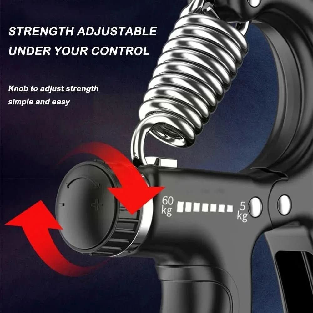 FlexGrip Pro Adjustable Grip Strength Trainer 5 To 60 Kg Resistance For All Levels