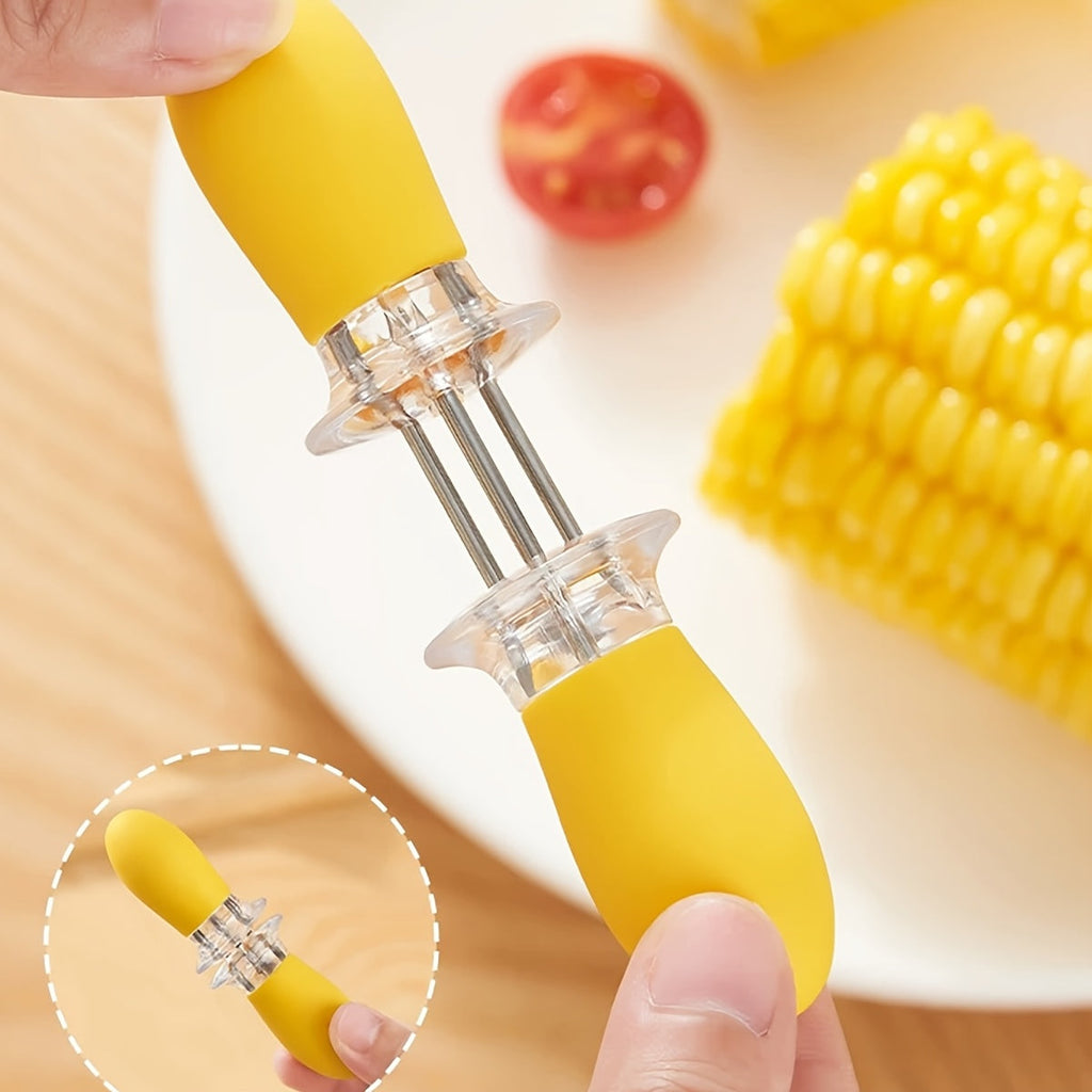 CornGrip ruostumattoman teräksen tarjoilutikut turvalliseen ja helppoon grillaamiseen