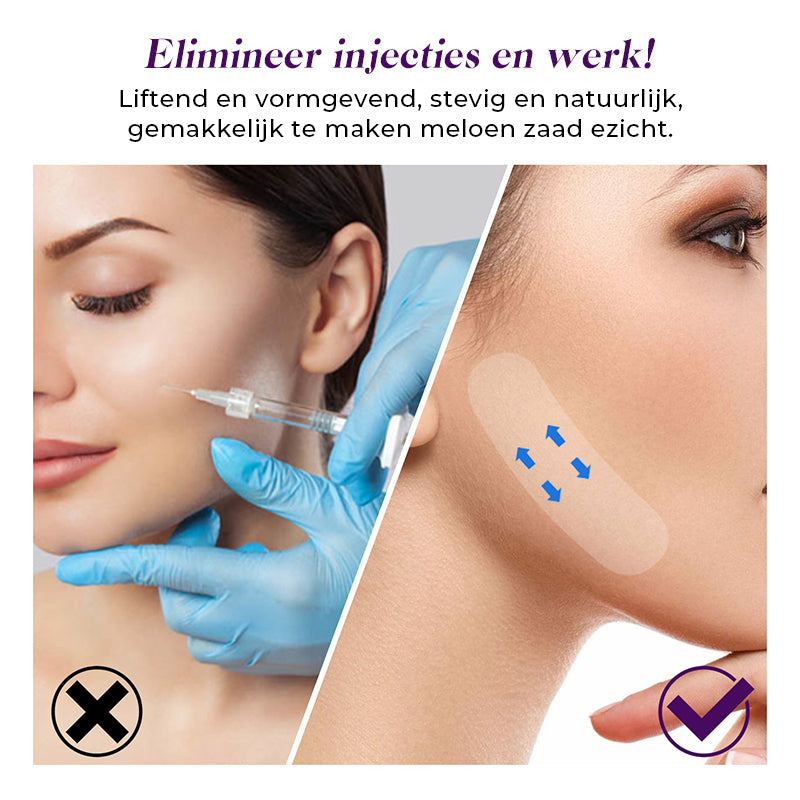 Cinta Facial Invisible Suave para Refinamiento Sutil del Contorno