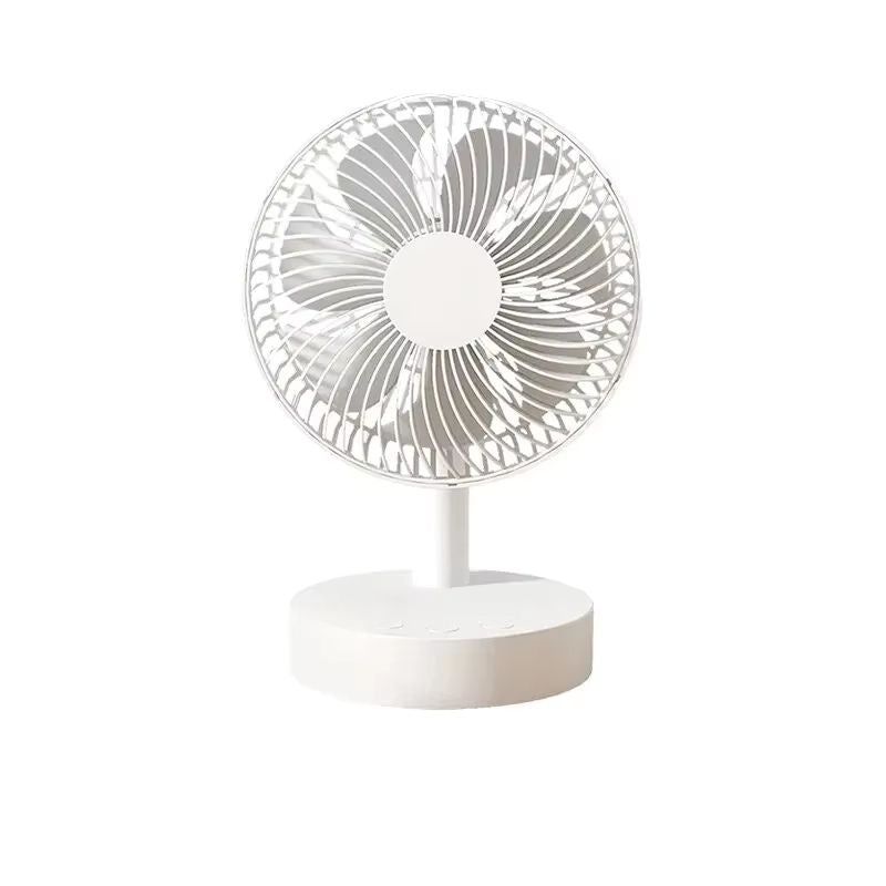 AeroNest stolní ventilátor bílý s odnímatelným krytem kompaktní čtyři rychlosti tichý