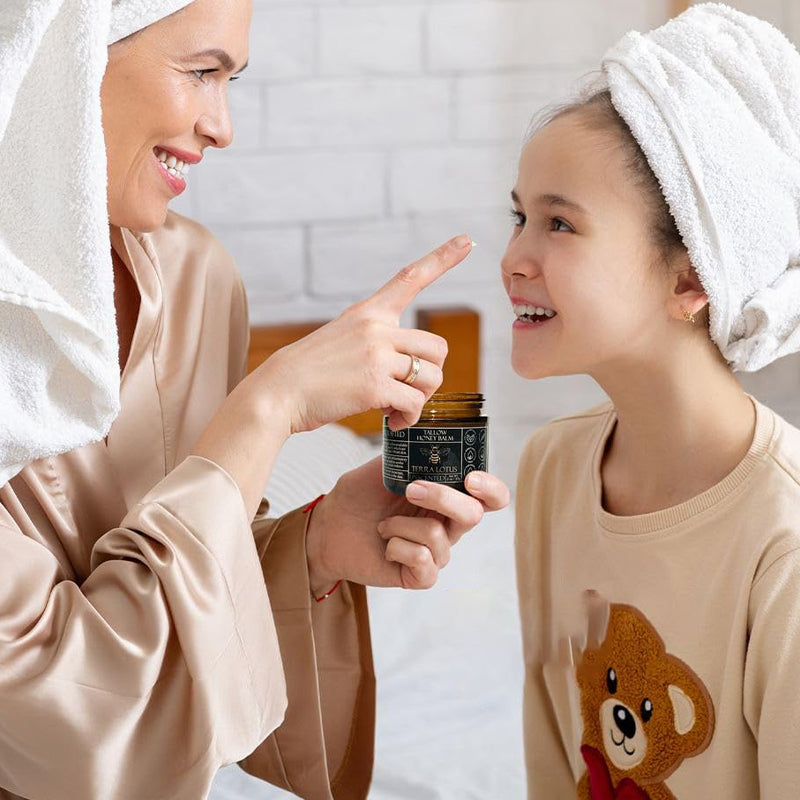 Creme Facial de Gordura de Vaca para Cuidados Diários da Pele e Reparação