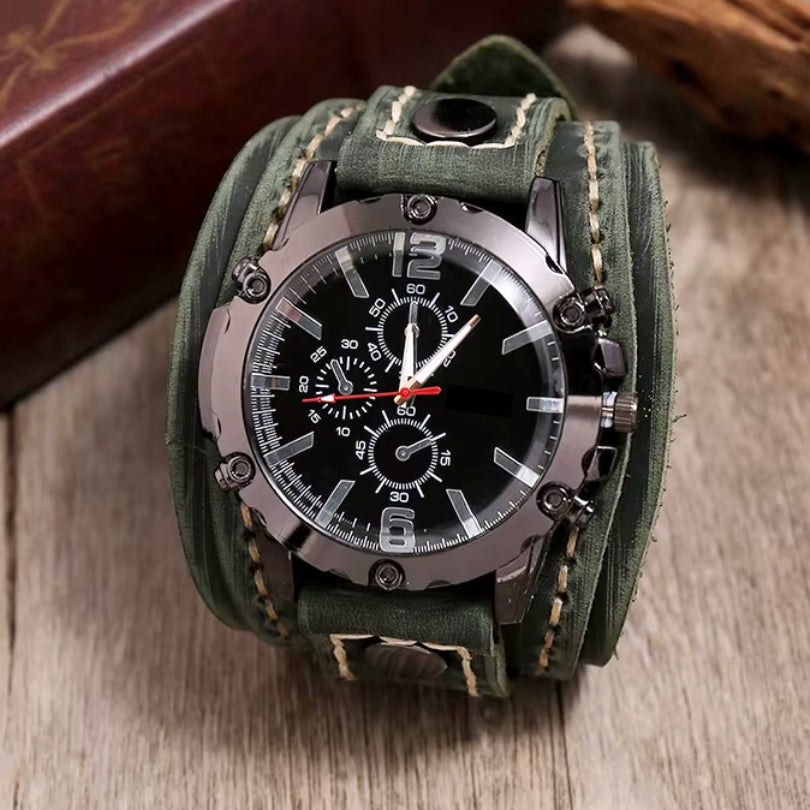 Timeless Leather Strap Timepiece With Refined Craftsmanship For Everyday Use