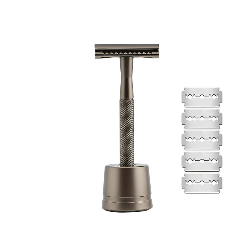 Aparat de ras de lux ApexEdge cu cinci lame pentru profesioniști, pentru o bărbierire fină și mătăsoasă fără efort