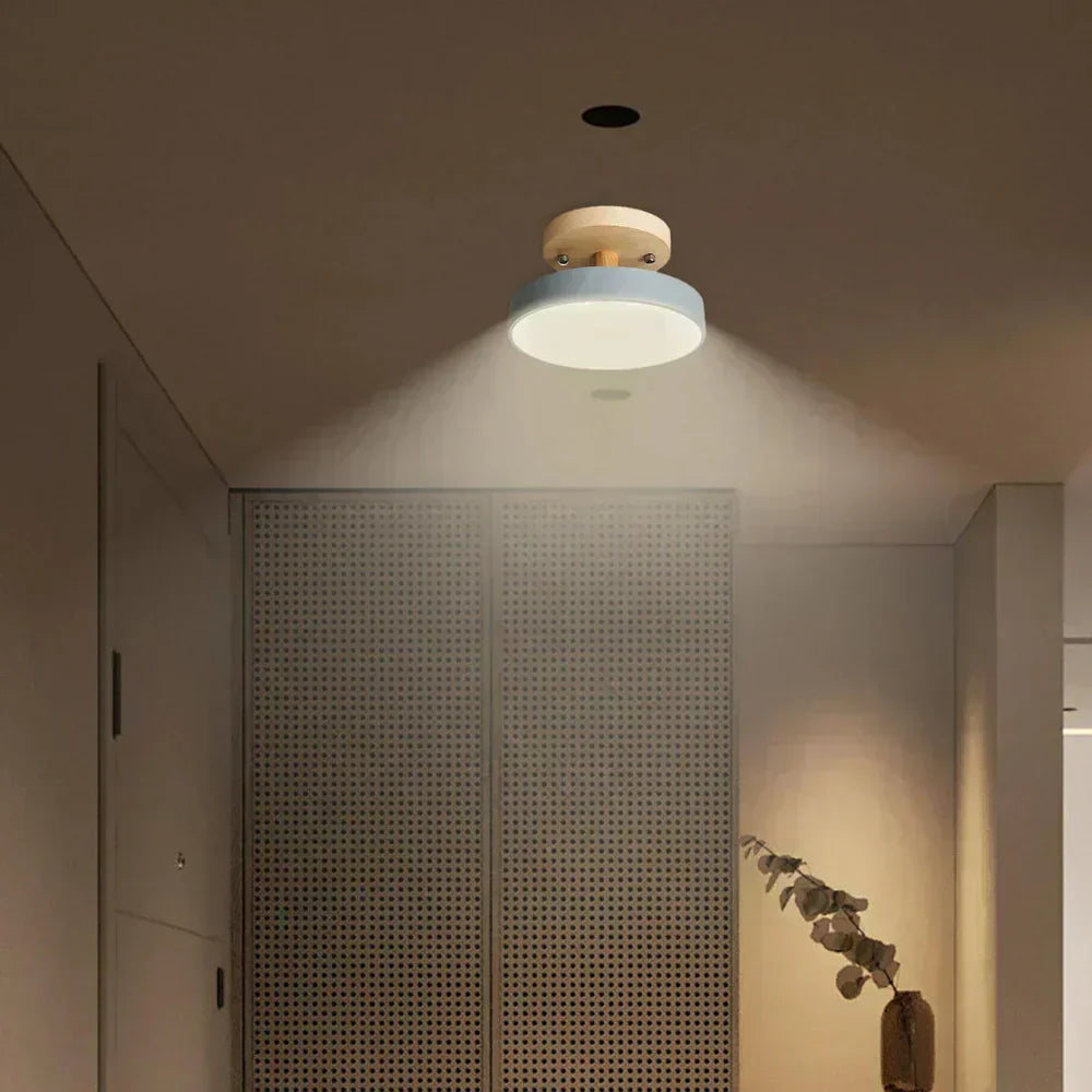 Plafoniera LED Moderna Compatta NovaLux con Luce Calda