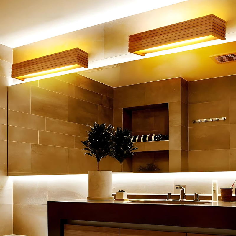 NovaLux Candeeiro de Parede LED IP65 à Prova de Água para Casas de Banho e Corredores