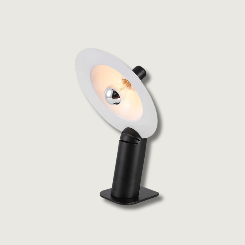 LumaCraft Dual Direct And Indirect Lighting Adjustable Shade Table Lamp