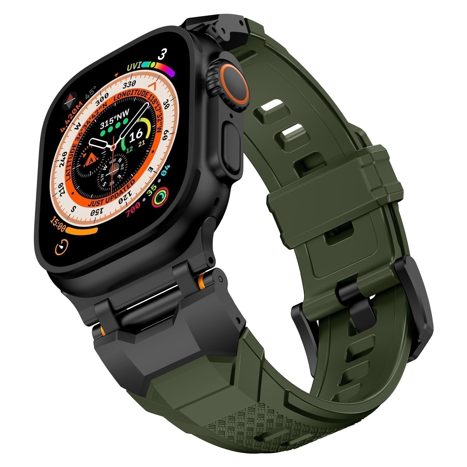 Correia Desportiva Durável NovaFlex FKM para Apple Watch