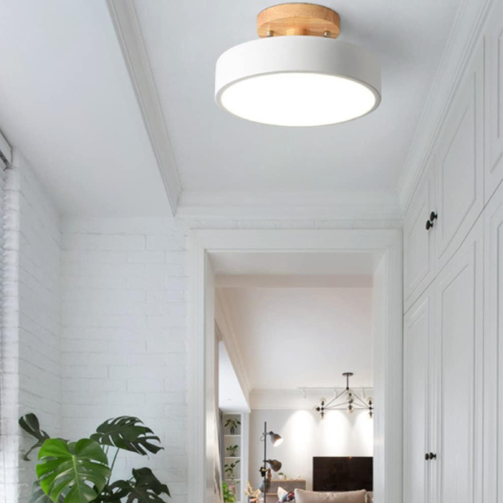 Plafoniera LED Moderna Compatta NovaLux con Luce Calda