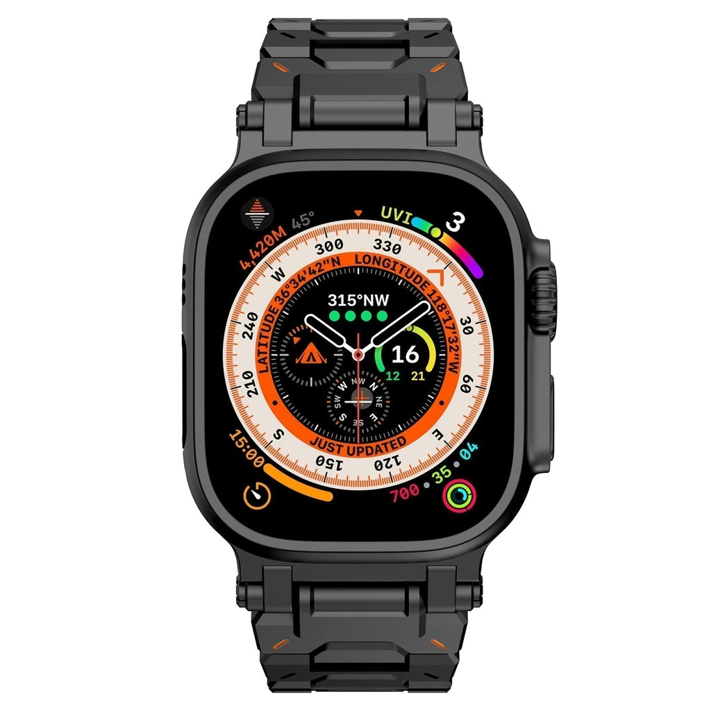 NexaBand 耐久性ステンレススチールバンド（Apple Watch用）