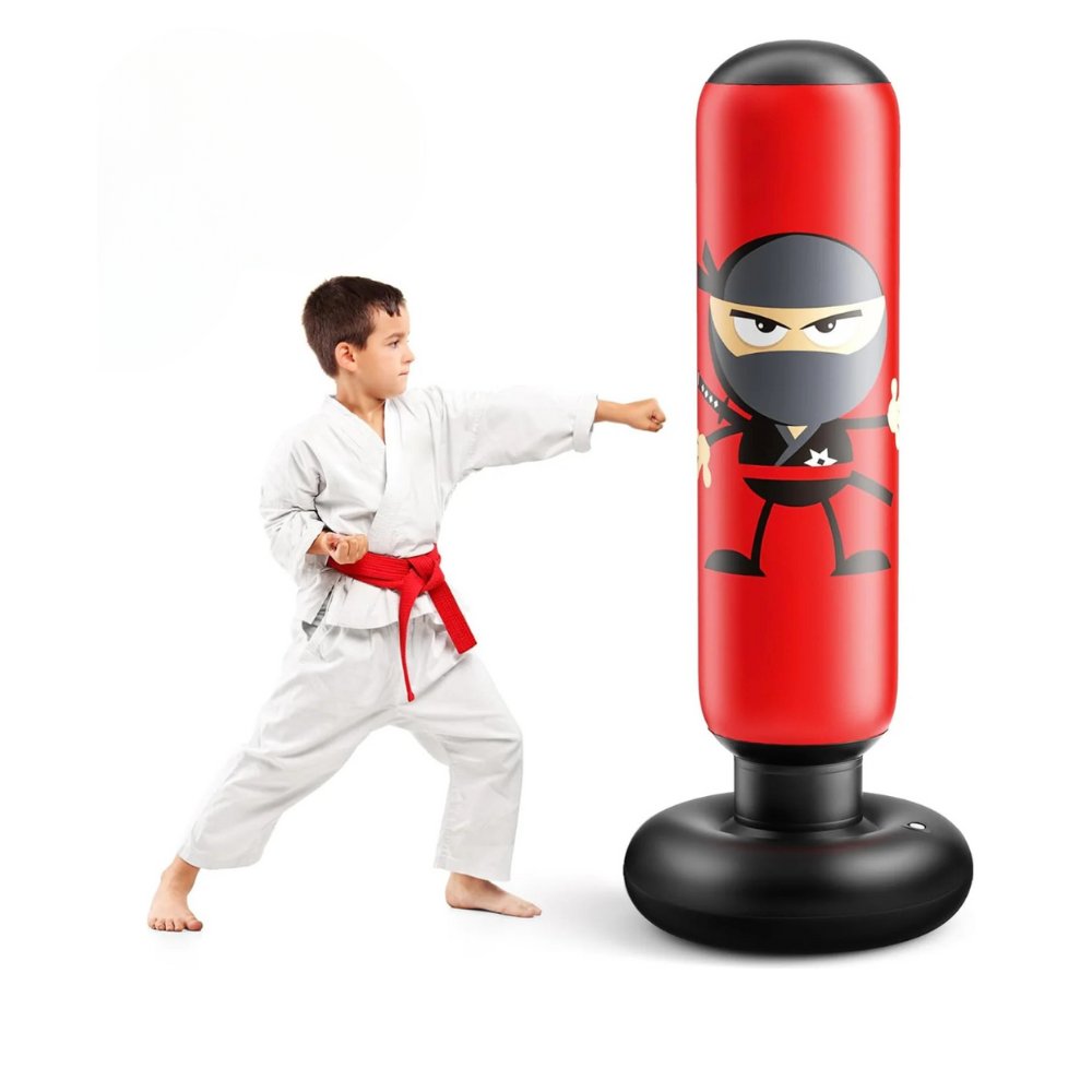 PowerPunch stojací nafukovací boxovací pytel pro děti ve věku 2 až 15 let