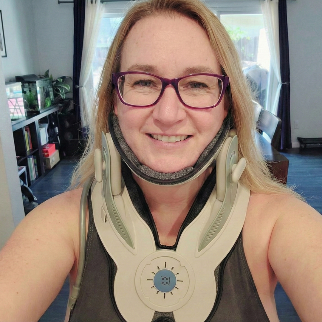 LuminaCerv Neck Relief Device For Daily Neck Comfort Plus Posture Support At Home