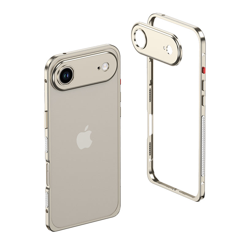 iPhoneおよびその他のデバイス用AeroGuardアルミニウムMagSafeバンパーケース