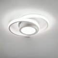 NovaLume Dual Rings LED-Deckenleuchte für Wohnzimmer