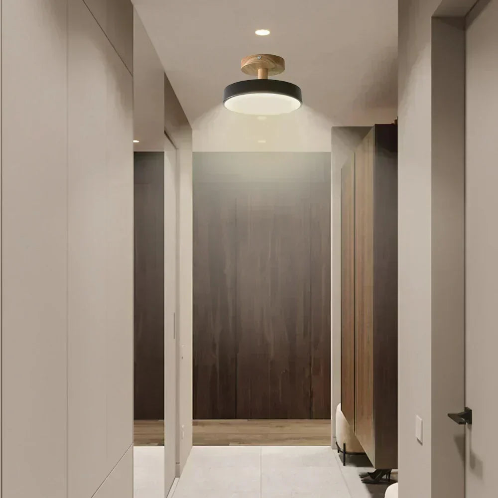 Plafoniera LED Moderna Compatta NovaLux con Luce Calda