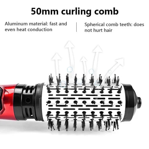 AeroGlow Hairbrush 3-In-1 For Effortless Styling And At-Home Results