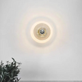 NovaGlow Vintage Glass Wall Lamp With Warm Ambient Lighting