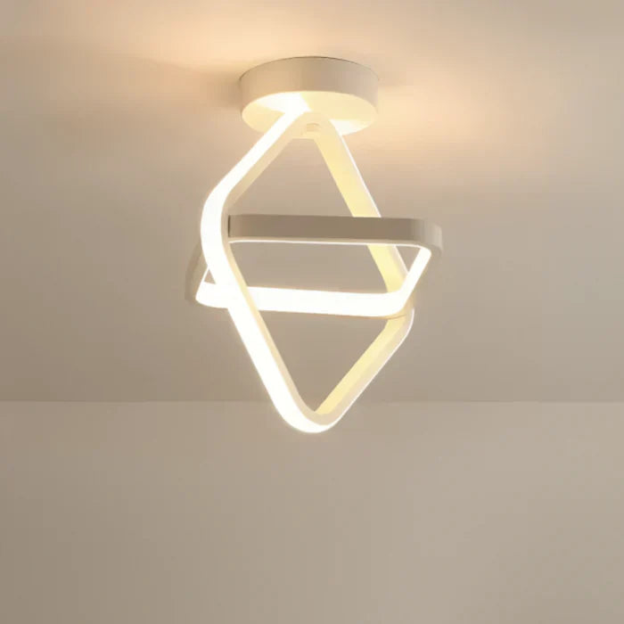 Plafonnier LED Économe en Énergie AetherGlow pour Salons